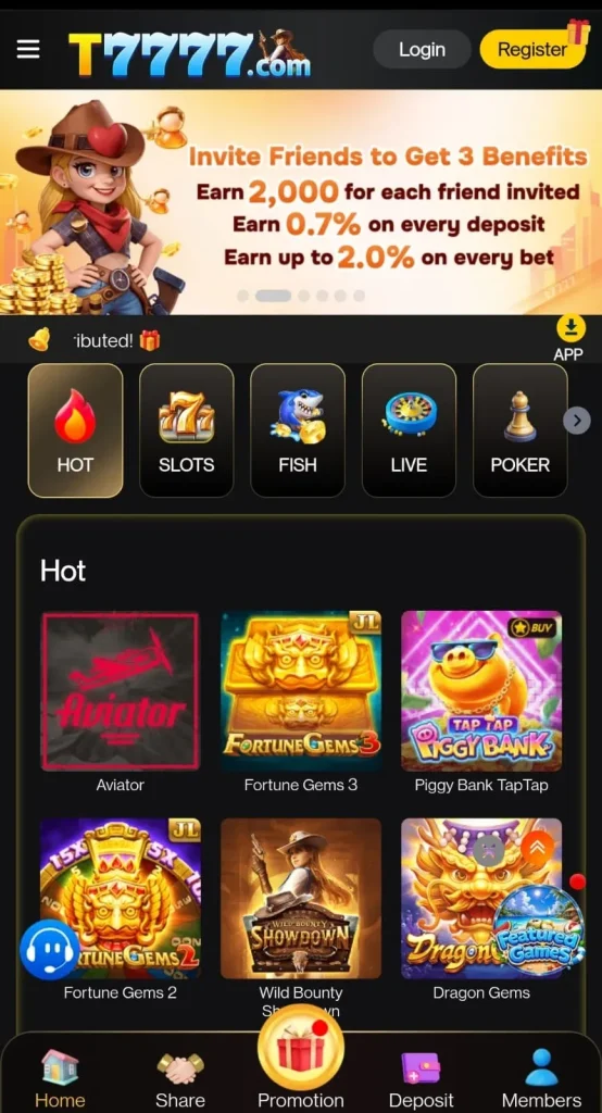 T7777 Game